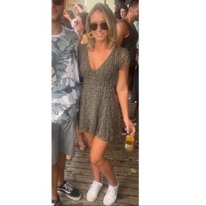 Worn once Abercrombie wrap dress